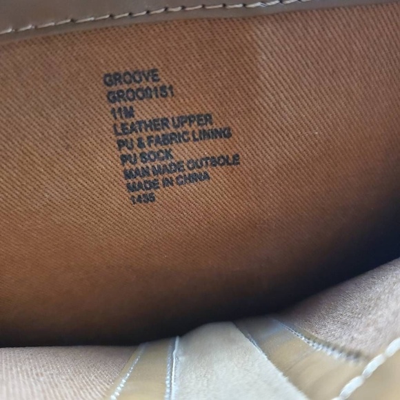 Steve Madden Groove Chestnut Suede Knee High Platform Heel Boots Size 11 M - Picture 12 of 12